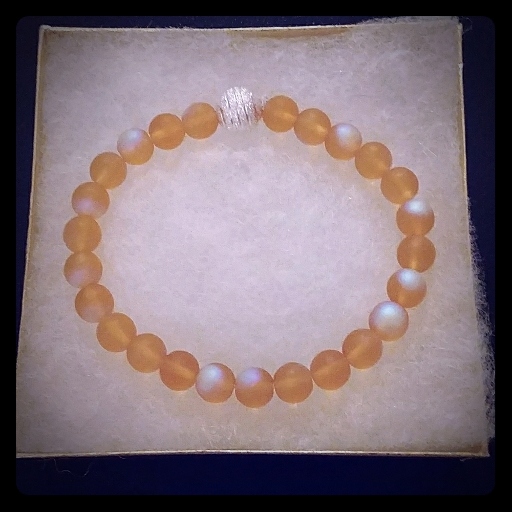 Topaz Gold Matte Aurora Bracelet - Picture 1 of 8